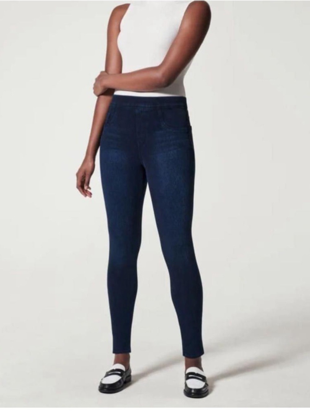 SPANX Jean-ish Leggings Size L